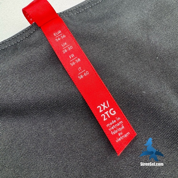 1089 NWT SPANX Faux Leather Leggings - Size 2X - Black - Picture 12 of 15